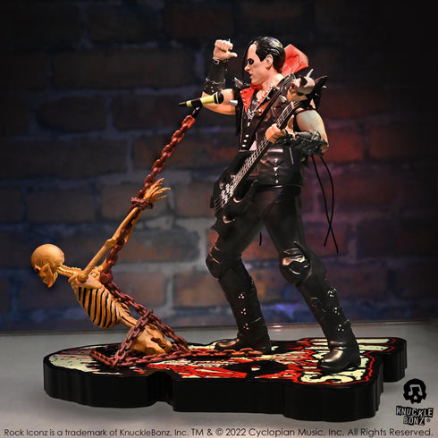 Knucklebonz Misfits Rock Iconz Jerry Only Statue